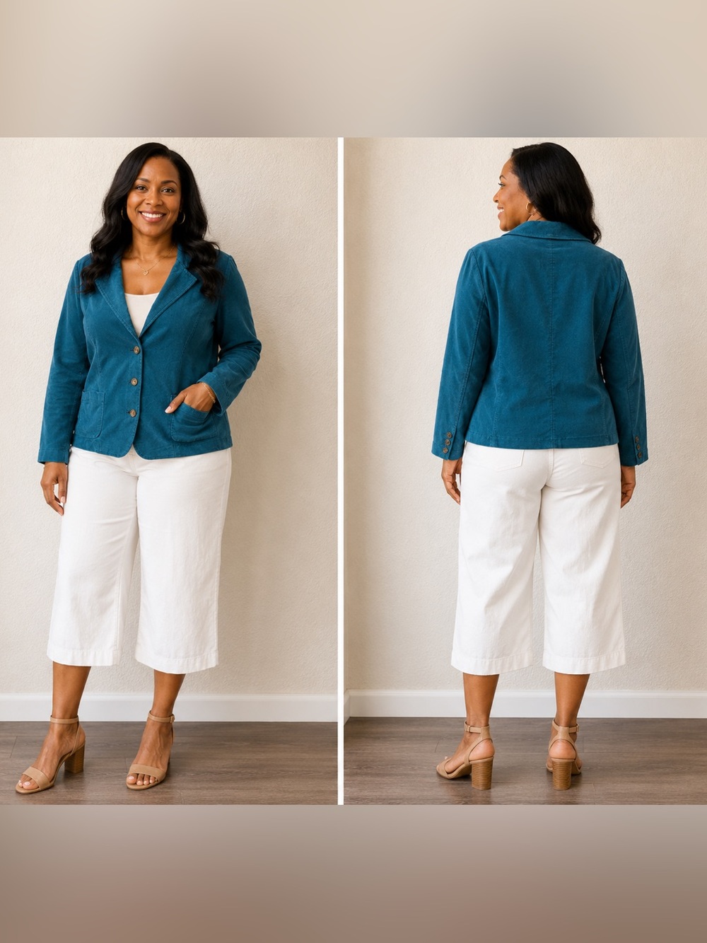 Liz Claiborne Teal Women's Blazer